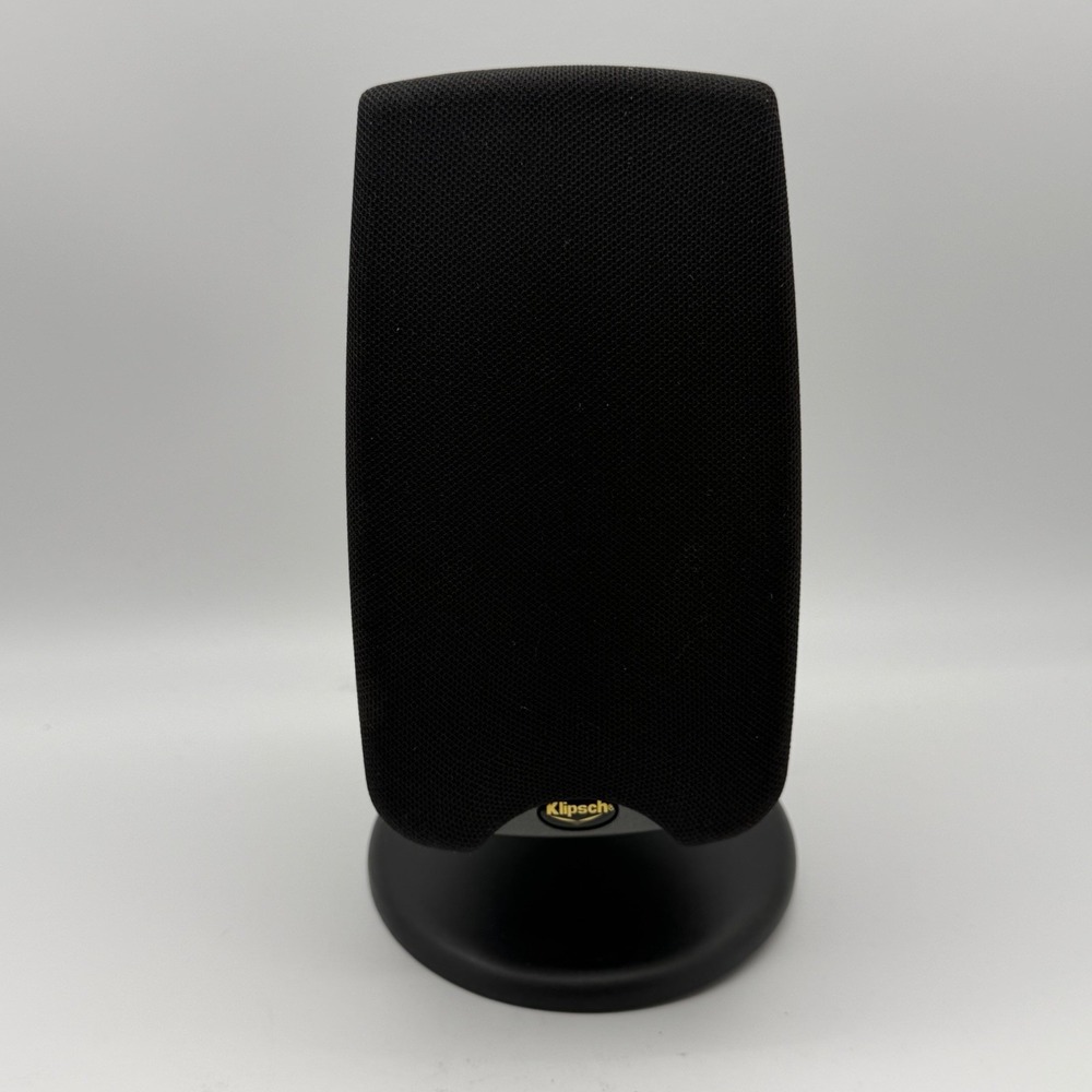 Klipsch Quintet III QUIN3BK Satellite Speaker w/ Stand Black Home Theater